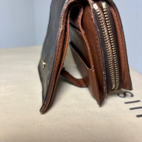 LOUIS VUITTON MONOGRAM SNAP WALLET AUTHENTIC-VINTAGE🎉 - Picture 4 of 8